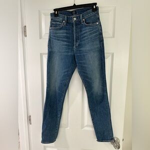 Citizens Of Humanity Blue Straight Leg Jeans